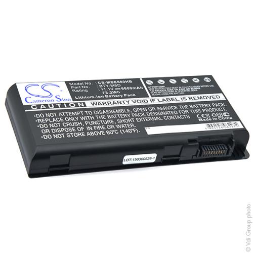 Batterie ordinateur portable 11.1V 6600mAh photo du produit 2 L
