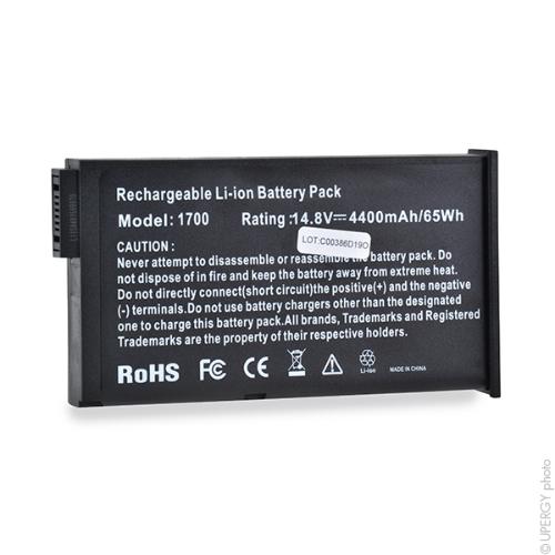 Batterie ordinateur portable 14.8V 4400mAh photo du produit 1 L