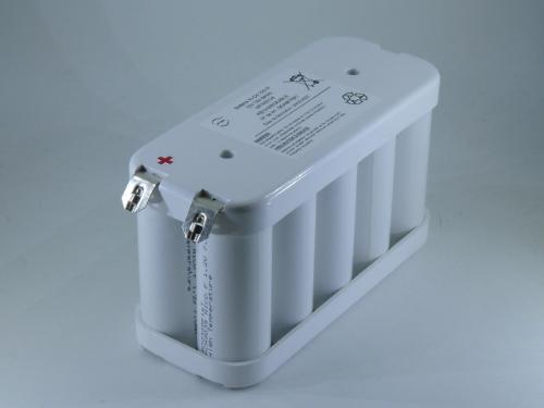 Batterie eclairage secours 10x F 10S1P ST2 12V 7.5Ah Cosse photo du produit 1 L