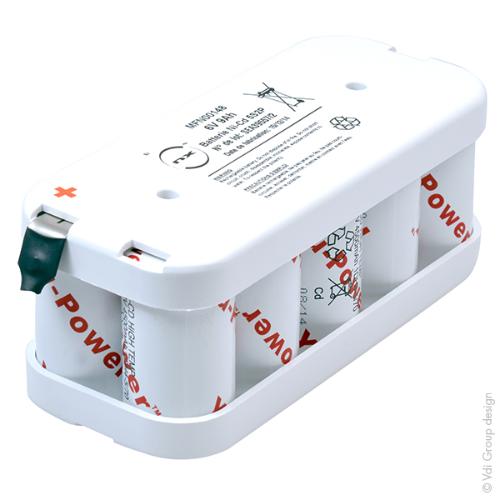 Batterie eclairage secours 10xDH4-5/70 HT 5S2P ST2 6V 8Ah Cosse photo du produit 1 L