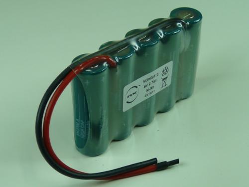 Batterie modelisme 5x A 5S1P ST1 6V 2.7Ah F100 photo du produit 1 L