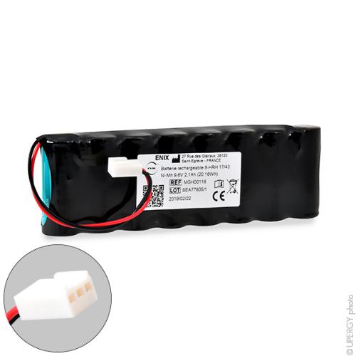 Batterie médicale rechargeable  ARCOMED 8S1P 9.6V 2.1Ah 6471 photo du produit 1 L