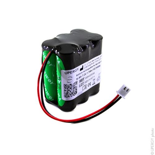 Batterie médicale rechargeable 6x AA 6S1P ST2 7.2V 1.7Ah JST photo du produit 1 L