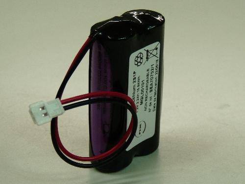 Batterie lithium 2x AA SL760 2S1P ST1 7.2V 2.2Ah JST photo du produit 1 L