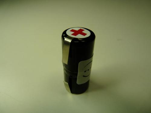 Batterie Nicd 2x 1/3AA NX 2S1P ST4 2.4V 150mAh T2 photo du produit 1 L