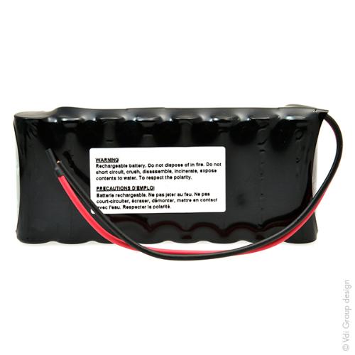 Batterie Nicd 8x AA 8S1P ST1 9.6V 700mAh F150 photo du produit 3 L