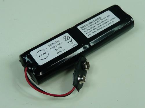 Batterie Nicd 4 x AA 4S1P ST5 4.8 700mAh FC photo du produit 1 L
