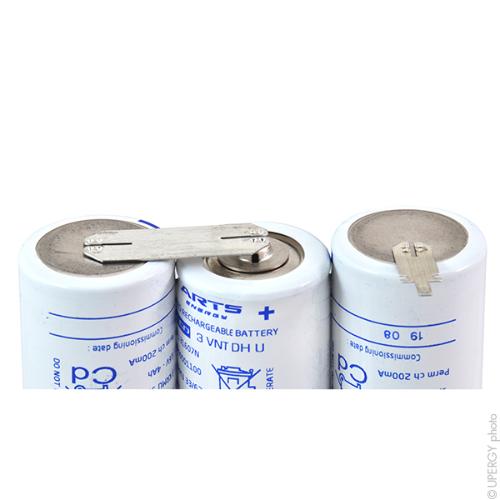 Batterie eclairage secours 3 VNT DH U ST1 3.6V 4Ah photo du produit 2 L