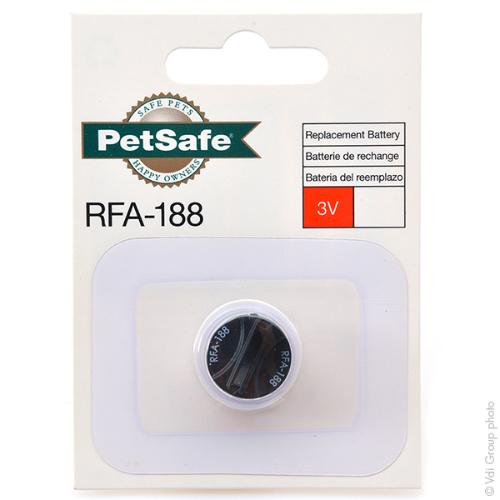 Batterie collier pour chien RFA-188 3V 160mAh photo du produit 1 L