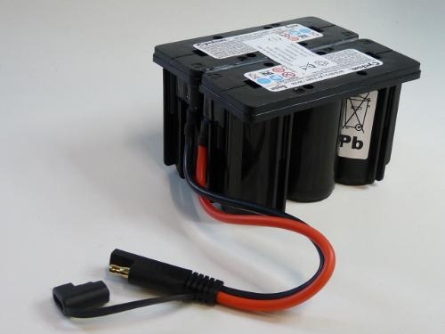 Batterie tondeuse BS1225 / FBS1225 Cyclon Plomb Pur 12V 2.5Ah photo du produit 1 L