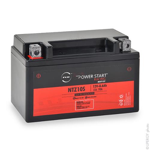 Batterie moto YTZ10S / NTZ10S 12V 8.5Ah photo du produit 1 L