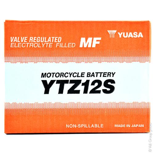 Batterie moto YUASA YTZ12S 12V 11Ah photo du produit 2 L