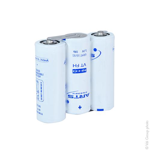 Batterie Nicd 3VTF COTE/COTE 3.6V 7Ah FAST photo du produit 3 L