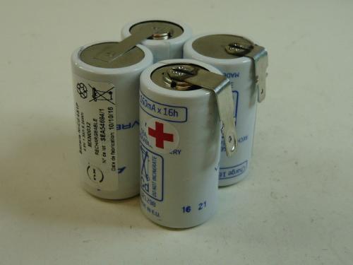 Batterie Nicd 4 Cs 1300 4.8V 1.6Ah photo du produit 1 L