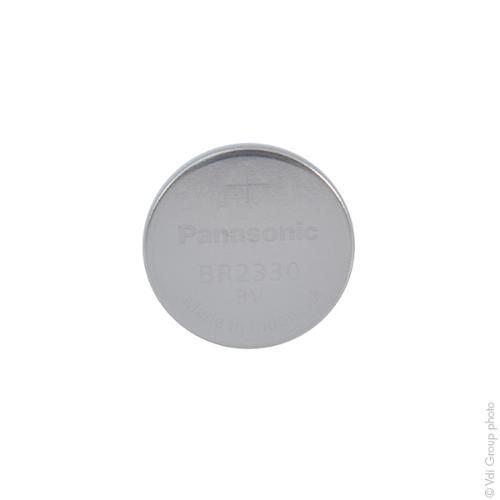 Pile bouton lithium blister BR2330/BN PANASONIC 3V 255mAh photo du produit 2 L