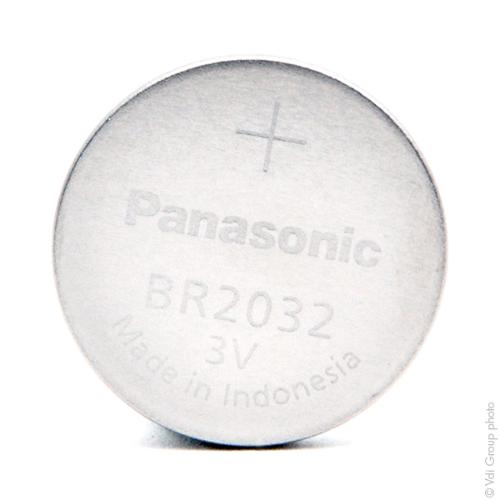 Pile bouton lithium BR2032/BN PANASONIC 3V 190mAh photo du produit 1 L