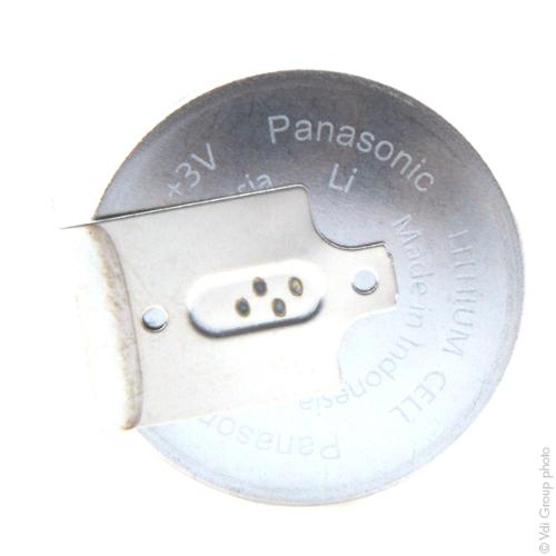 Pile bouton lithium BR2330/GUN PANASONIC 3V 255mAh photo du produit 2 L