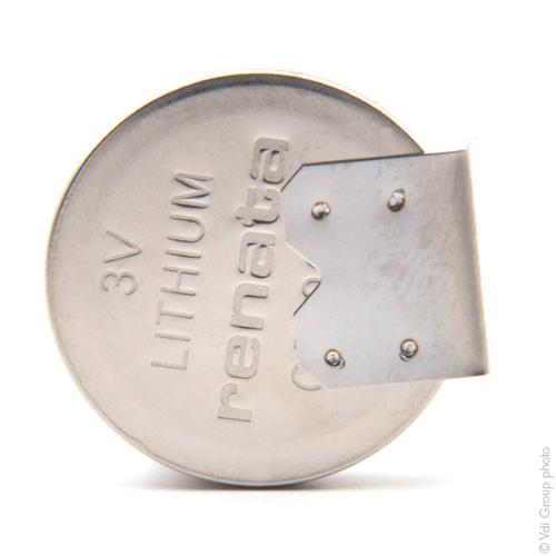 Pile bouton lithium CR2032 MFR RH RENATA 3V 225mAh photo du produit 3 L