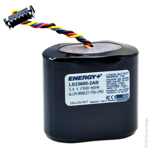 Batterie automate LS33600-2AB 3.6V 17Ah photo du produit 2 L