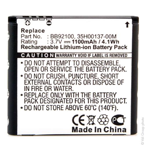 Batterie PDA 3.7V 1100mAh photo du produit 1 L