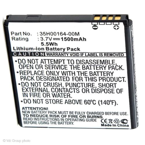 Batterie PDA pour TMobile 35H0016400M 3.7V 1500mAh Electronic