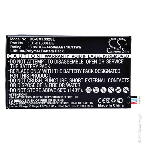 Batterie tablette 3.8V 4450mAh photo du produit 1 L