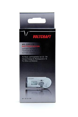 Testeur de piles/accus VOLTCRAFT de 1.2V à 12V écran LCD photo du produit 4 L