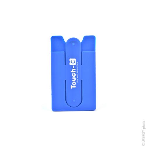 Porte-carte multi usage bleu foncé pour smartphone photo du produit 2 L
