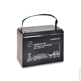 Batterie lead crystal 6-CNFJ-70 12V 70Ah M6-F photo du produit