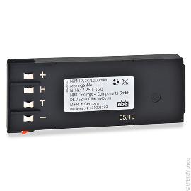 Batterie télécommande de grue Hiab et NBB 7.2V 2400mAh photo du produit