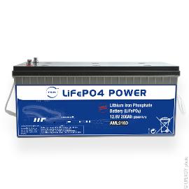 Batterie Lithium Fer Phosphate NX LiFePO4 POWER UN38.3 (2560Wh) 12V 200Ah M8-F photo du produit