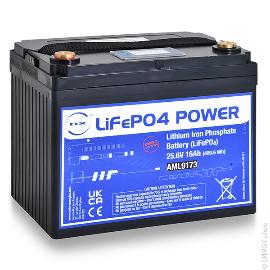 Batterie Lithium Fer Phosphate (409.6Wh) 24V 16Ah M6-F photo du produit
