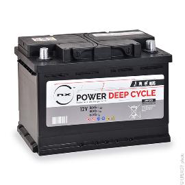 Batterie traction NX Power Deep Cycle 12V 80Ah Auto photo du produit