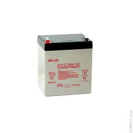 Batterie onduleur (UPS) DataSafe NPX25-12 12V 5Ah F6.35 photo du produit