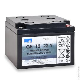 Batterie traction SONNENSCHEIN GF 12 022 T 12V 24Ah M5-F photo du produit