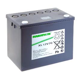 Batterie plomb AGM MARATHON XL12V70 12V 67Ah M6-F photo du produit