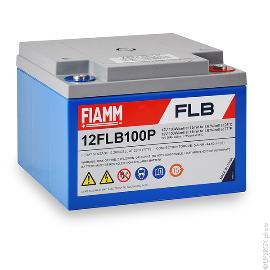 Batterie onduleur (UPS) FIAMM 12FLB100P 12V 26Ah M5-F photo du produit