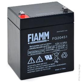 Batterie plomb AGM FG20451 12V 4.5Ah F4.8 photo du produit