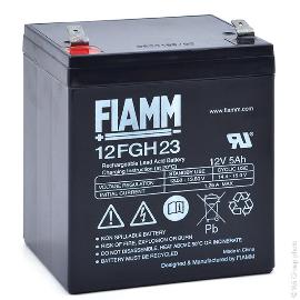 Batterie onduleur (UPS) FIAMM 12FGH23 12V 5Ah F6.35 photo du produit