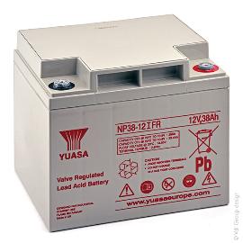 Batterie plomb AGM YUASA NP38-12IFR 12V 38Ah M5-F photo du produit
