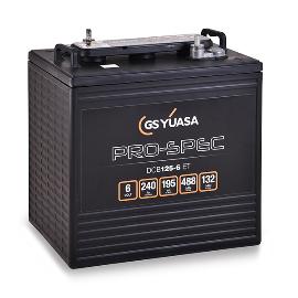 Batterie traction YUASA PRO-SPEC DCB125-6 6V 240Ah M8-V photo du produit