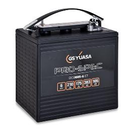 Batterie traction YUASA PRO-SPEC DCB605-6 6V 210Ah M8-V photo du produit