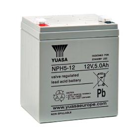 Batterie onduleur (UPS) YUASA NPH5-12 12V 5Ah F6.35 photo du produit