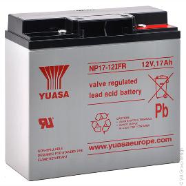 Batterie plomb AGM YUASA NP17-12I FR 12V 17Ah M5-F photo du produit