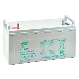 Batterie plomb AGM YUASA NPL100-12FR 12V 100Ah M10-M photo du produit