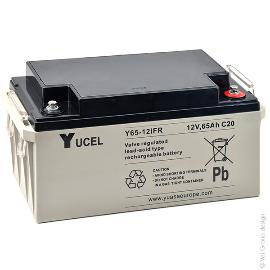 Batterie plomb AGM YUCEL Y65-12IFR 12V 65Ah M6-F photo du produit