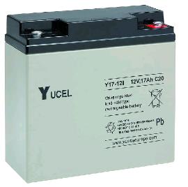 Batterie plomb AGM YUCEL Y17-12I 12V 17Ah M5-F photo du produit