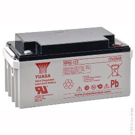 Batterie plomb AGM YUASA NP65-12I 12V 65Ah M6-F photo du produit
