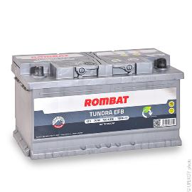 Batterie voiture Rombat Tundra EFB TEFB475 12V 75Ah 760A photo du produit