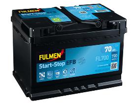 Batterie voiture FULMEN Start-Stop EFB FL700 12V 70Ah 720A photo du produit